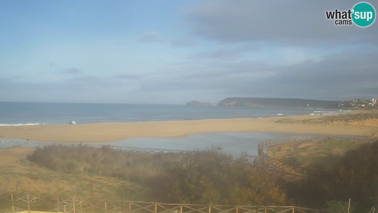 Webcam Torre dei Corsari – Liveblick auf den Strand von Punta Usai