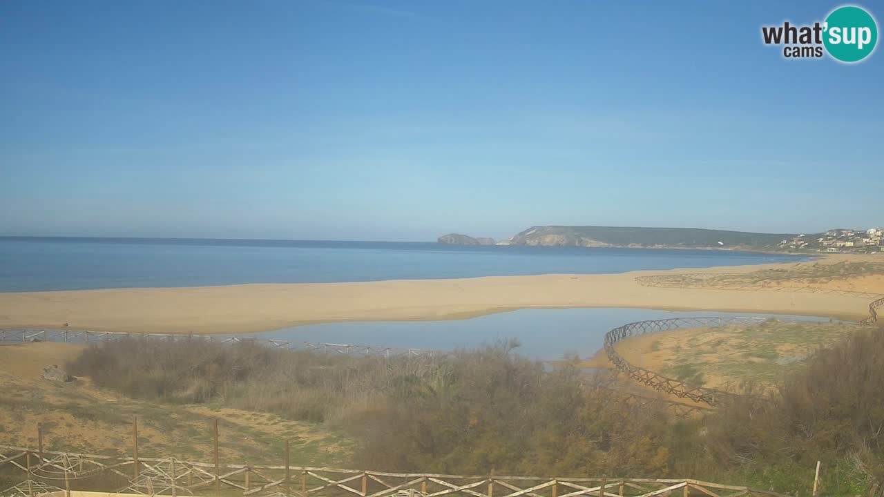 Webcam Torre dei Corsari – Vue en direct sur la plage depuis Punta Usai