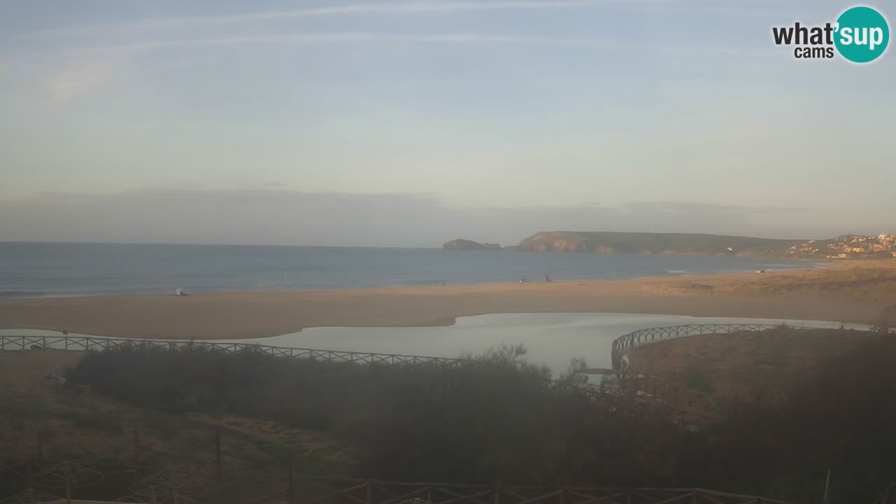Webcam Torre dei Corsari – Vista live sulla spiaggia da Punta Usai