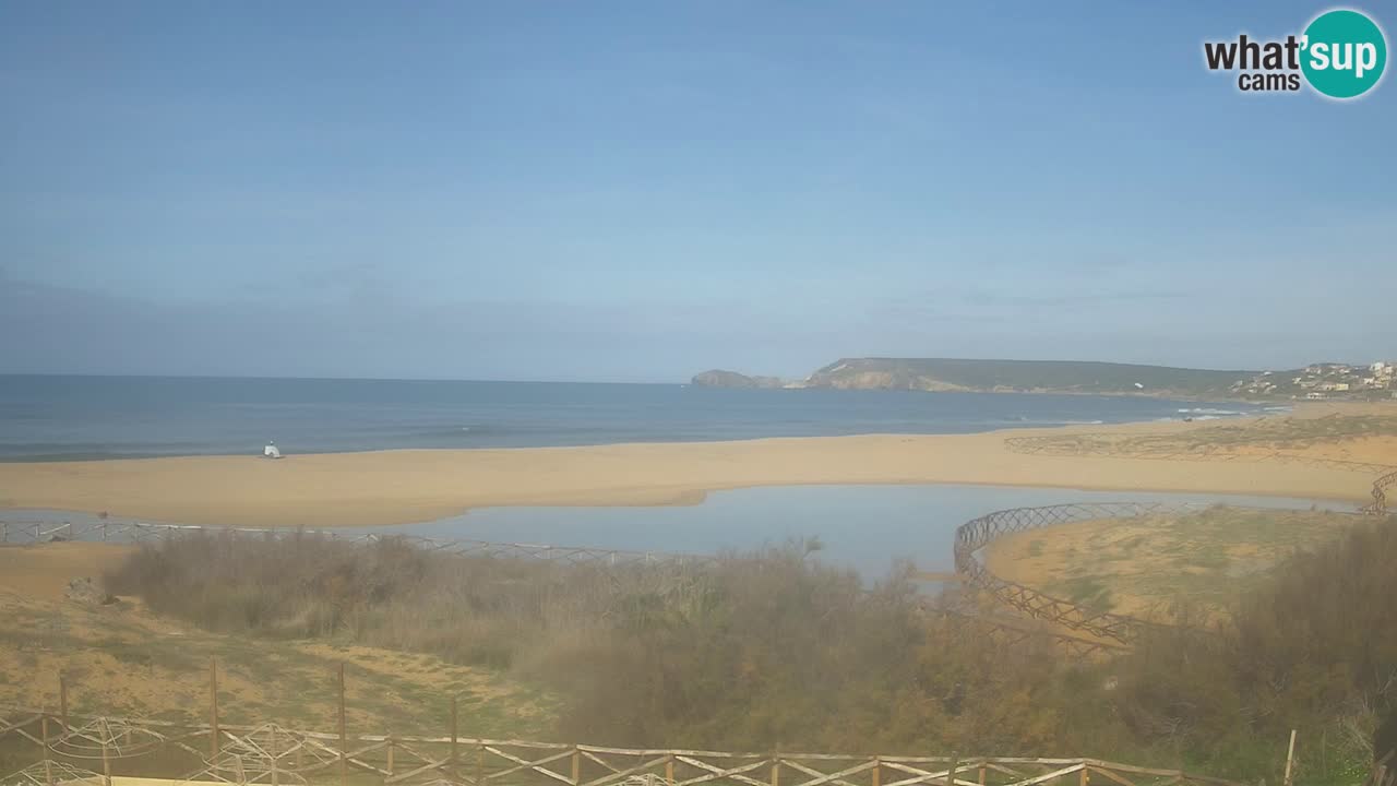 Webcam Torre dei Corsari – Liveblick auf den Strand von Punta Usai