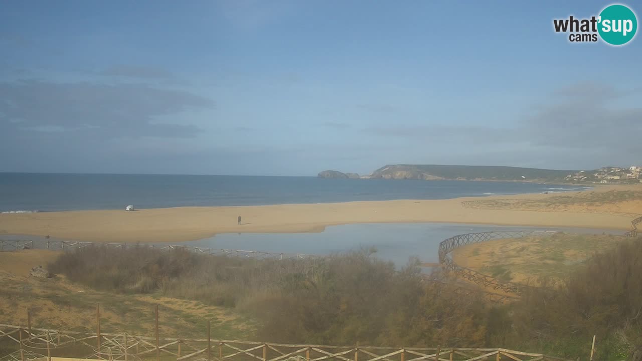 Webcam Torre dei Corsari – Liveblick auf den Strand von Punta Usai