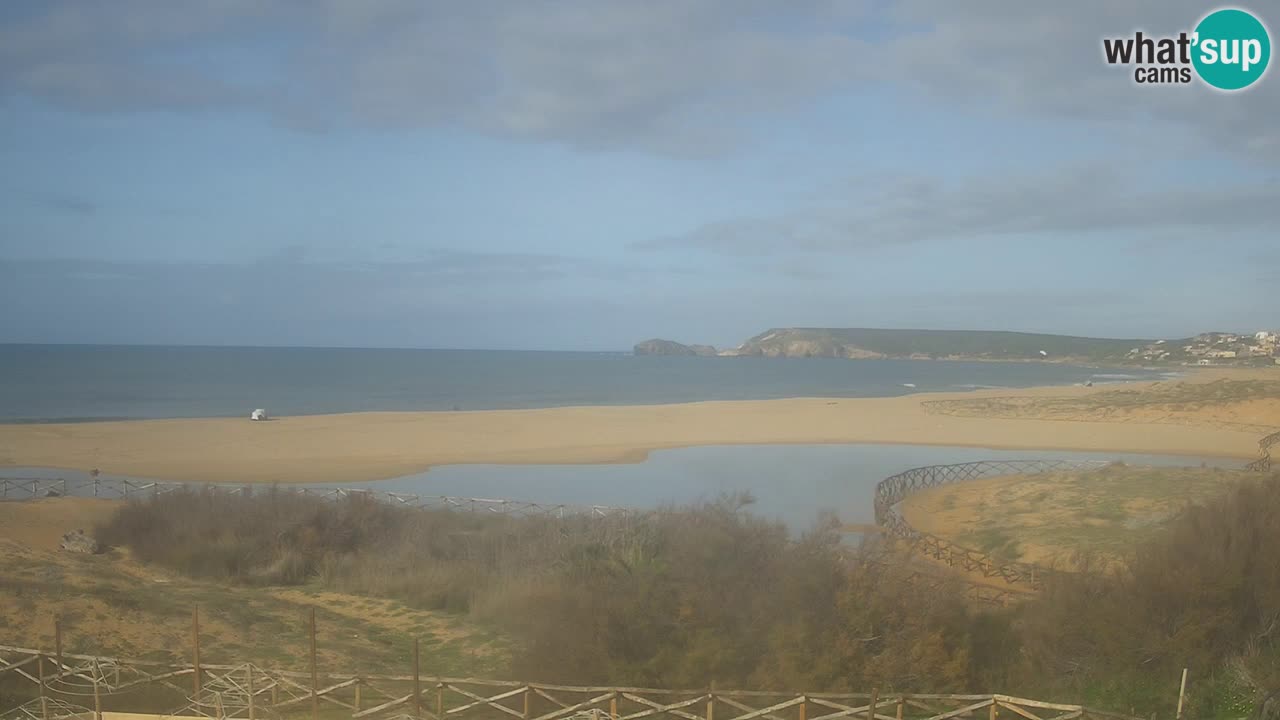 Webcam Torre dei Corsari – Liveblick auf den Strand von Punta Usai