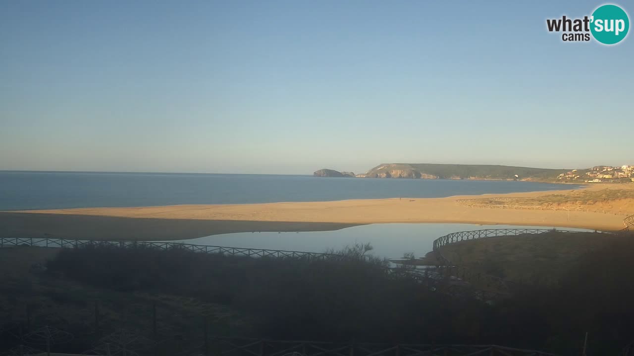 Webcam Torre dei Corsari – Live Beach View from Punta Usai