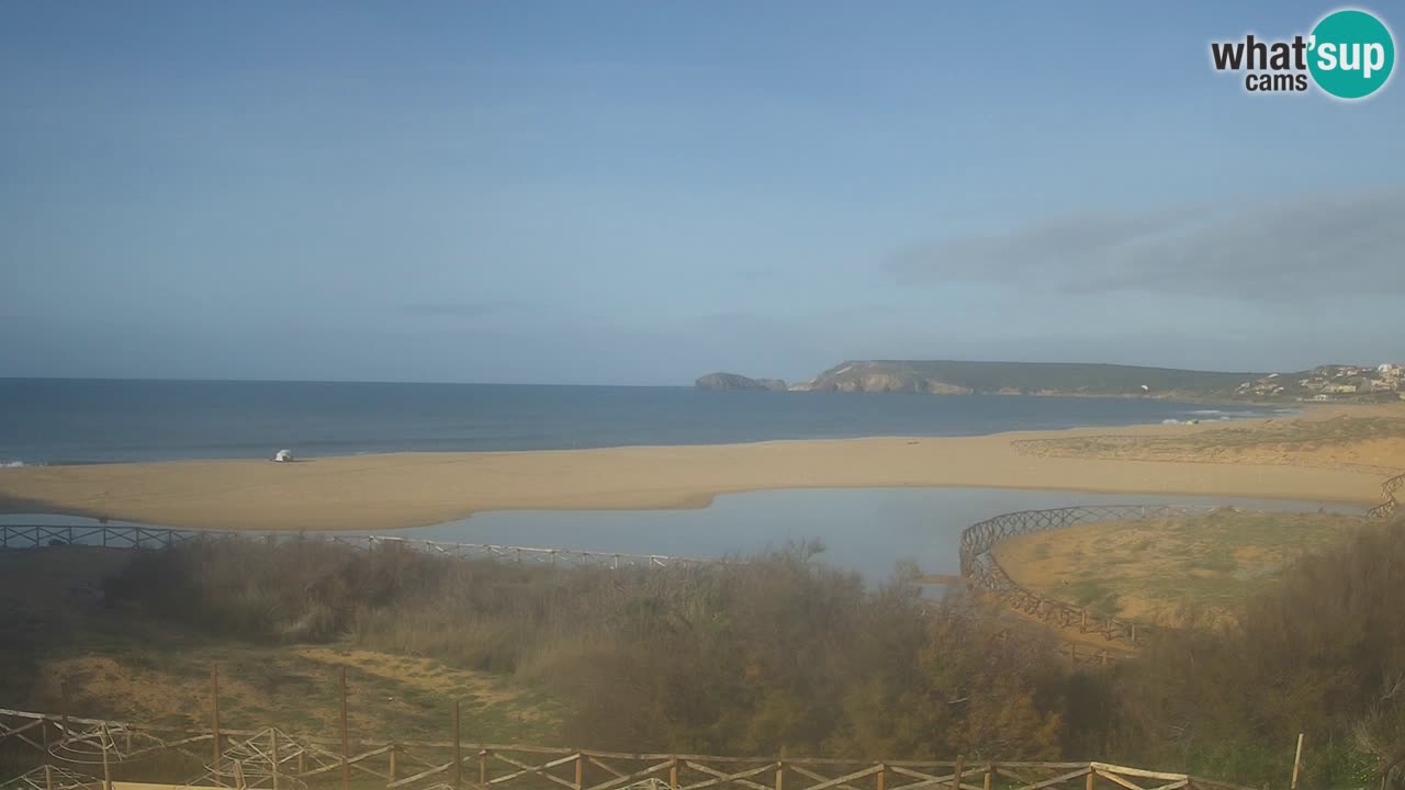 Webcam Torre dei Corsari – Vista live sulla spiaggia da Punta Usai
