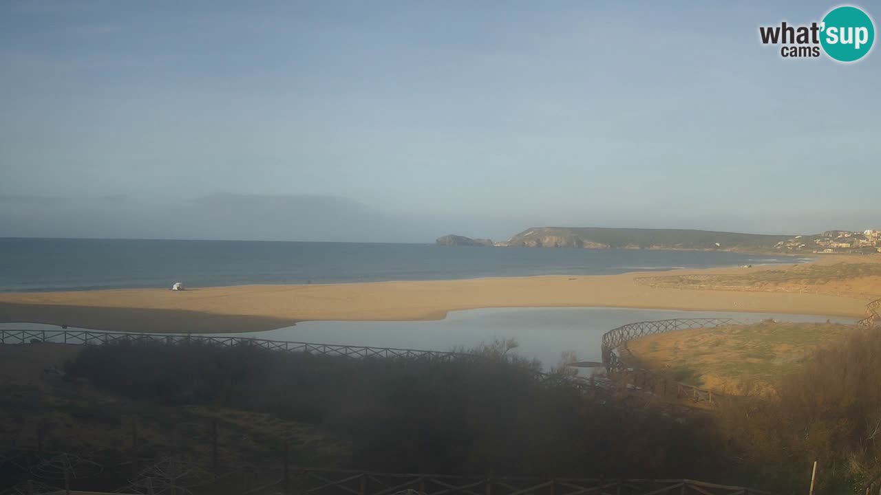 Cámara web Torre dei Corsari – Vista en directo de la playa desde Punta Usai