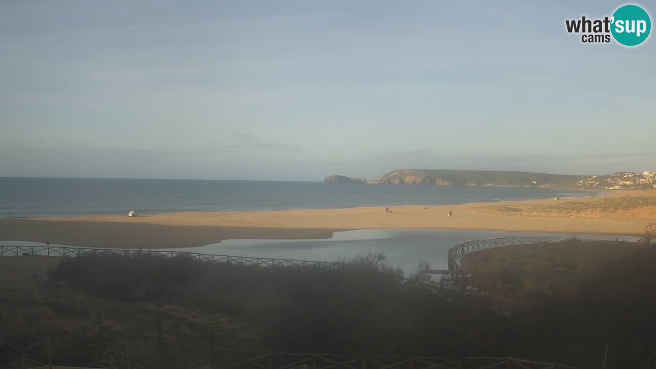 Cámara web Torre dei Corsari – Vista en directo de la playa desde Punta Usai