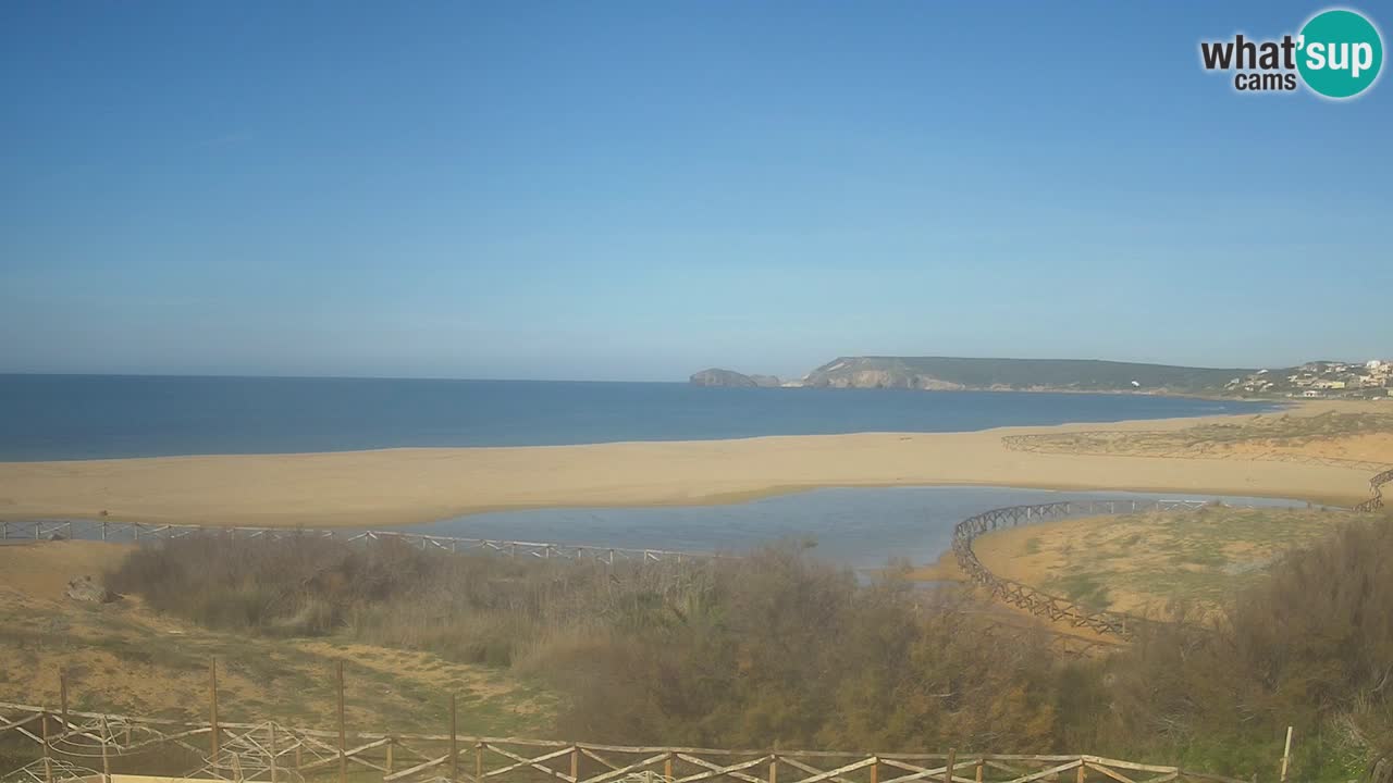 Webcam Torre dei Corsari – Vue en direct sur la plage depuis Punta Usai