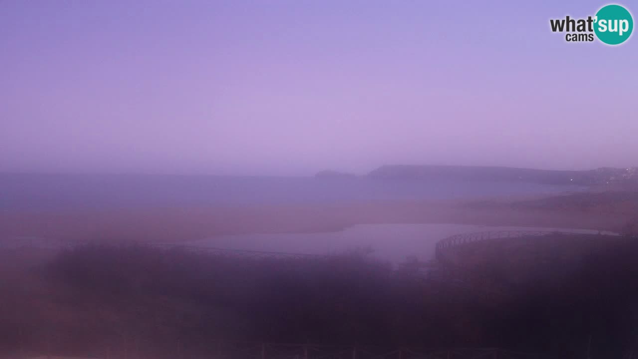 Web kamera Torre dei Corsari – Pogled uživo na plažu s Punta Usai