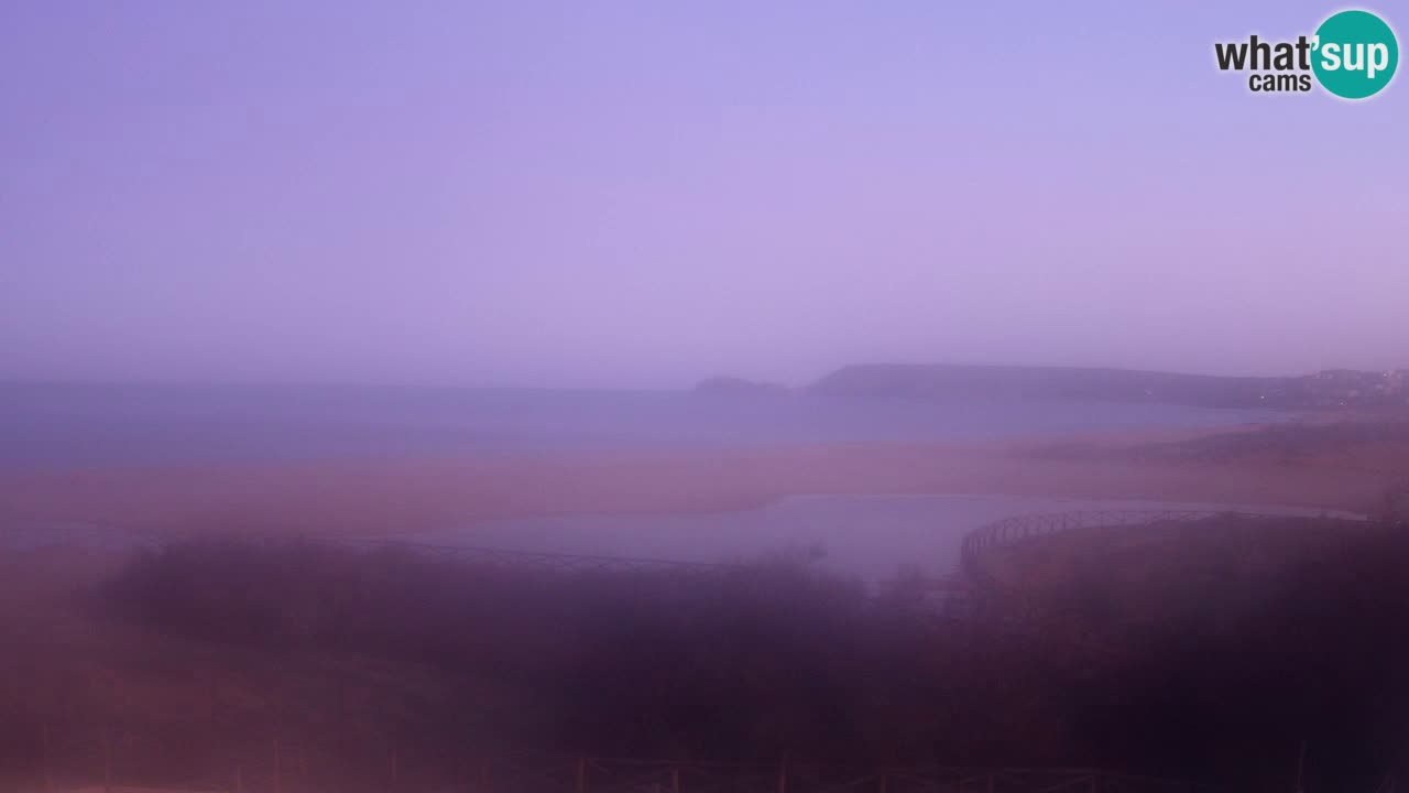 Webcam Torre dei Corsari – Vista live sulla spiaggia da Punta Usai