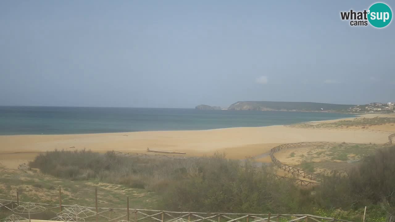 Webcam Torre dei Corsari – Vista live sulla spiaggia da Punta Usai