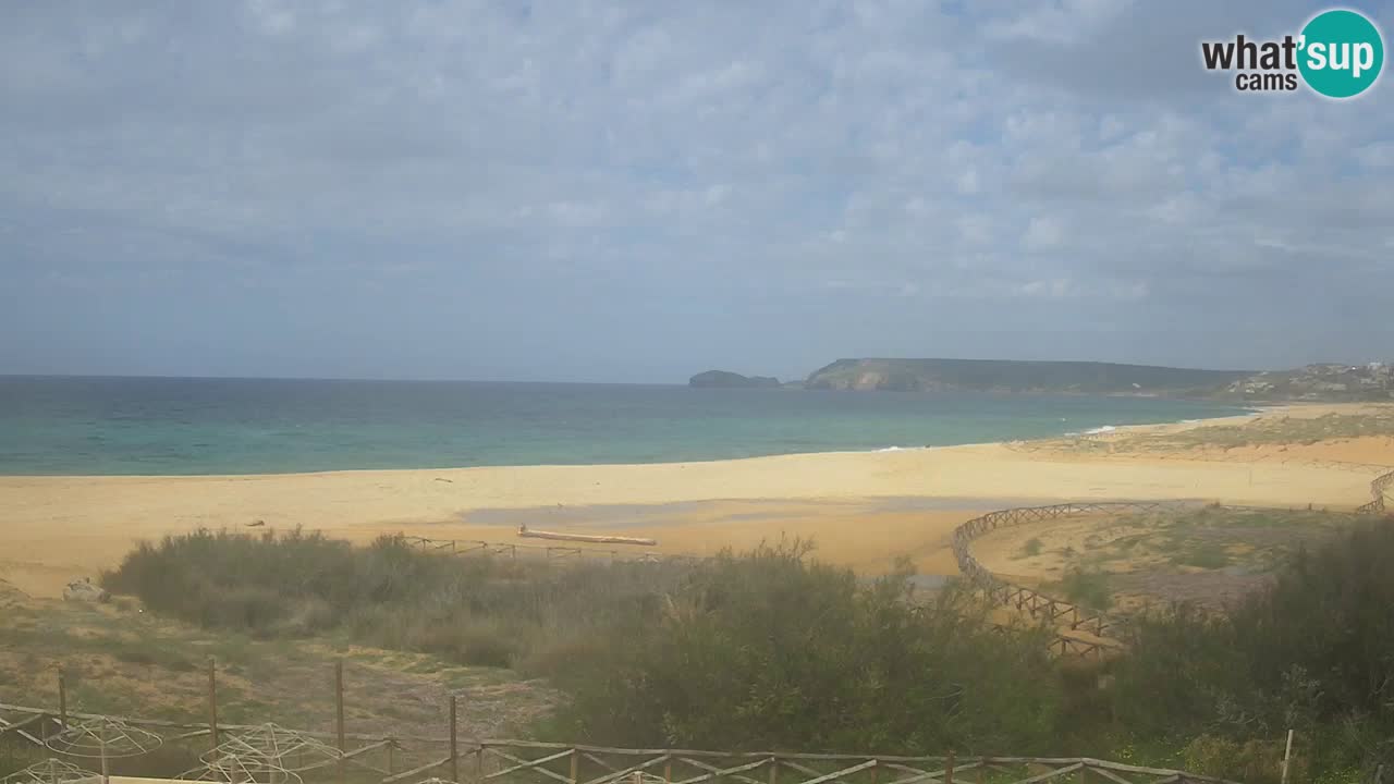 Webcam Torre dei Corsari – Live Beach View from Punta Usai