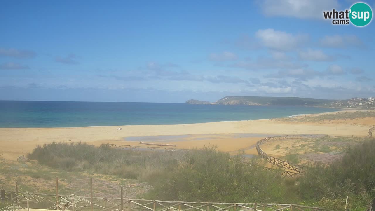 Webcam Torre dei Corsari – Live Beach View from Punta Usai