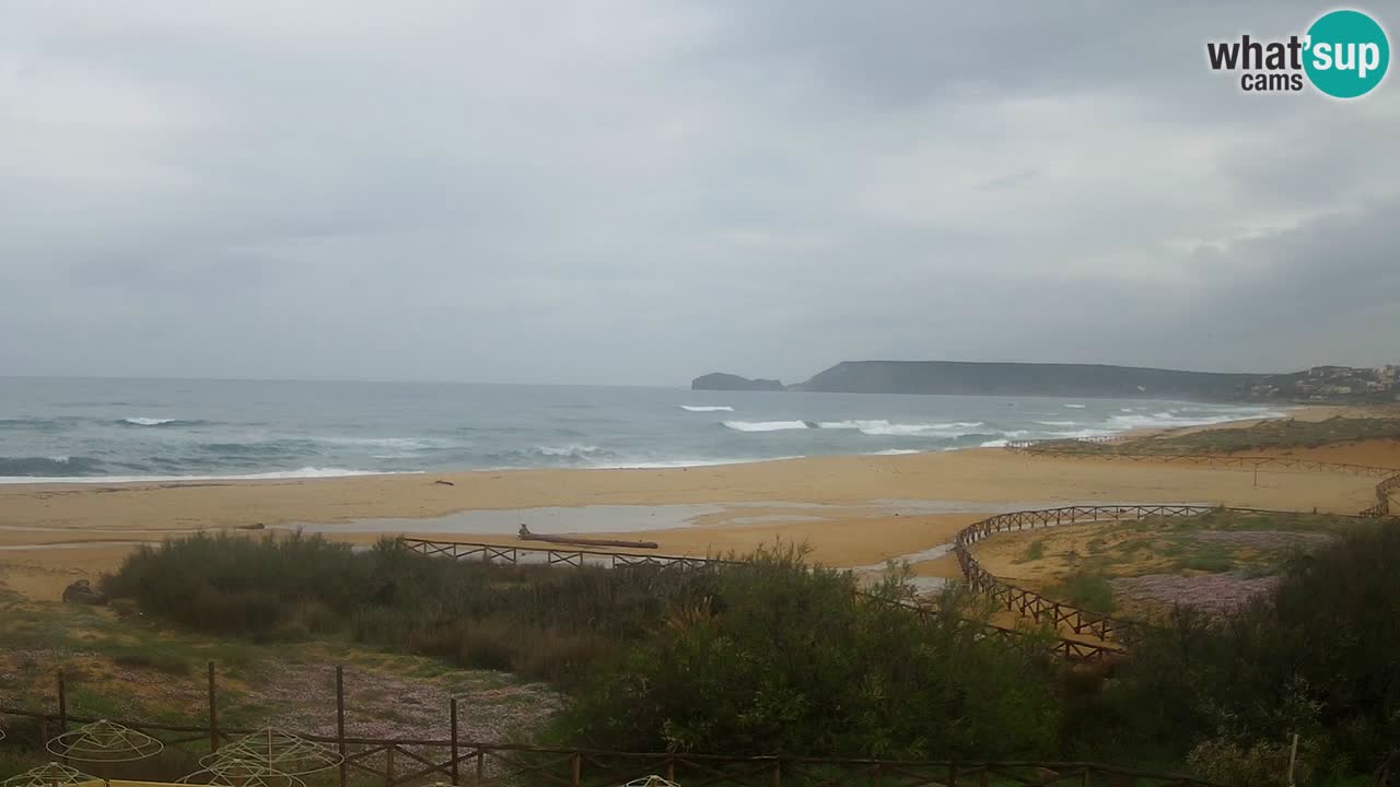 Webcam Torre dei Corsari – Vista live sulla spiaggia da Punta Usai