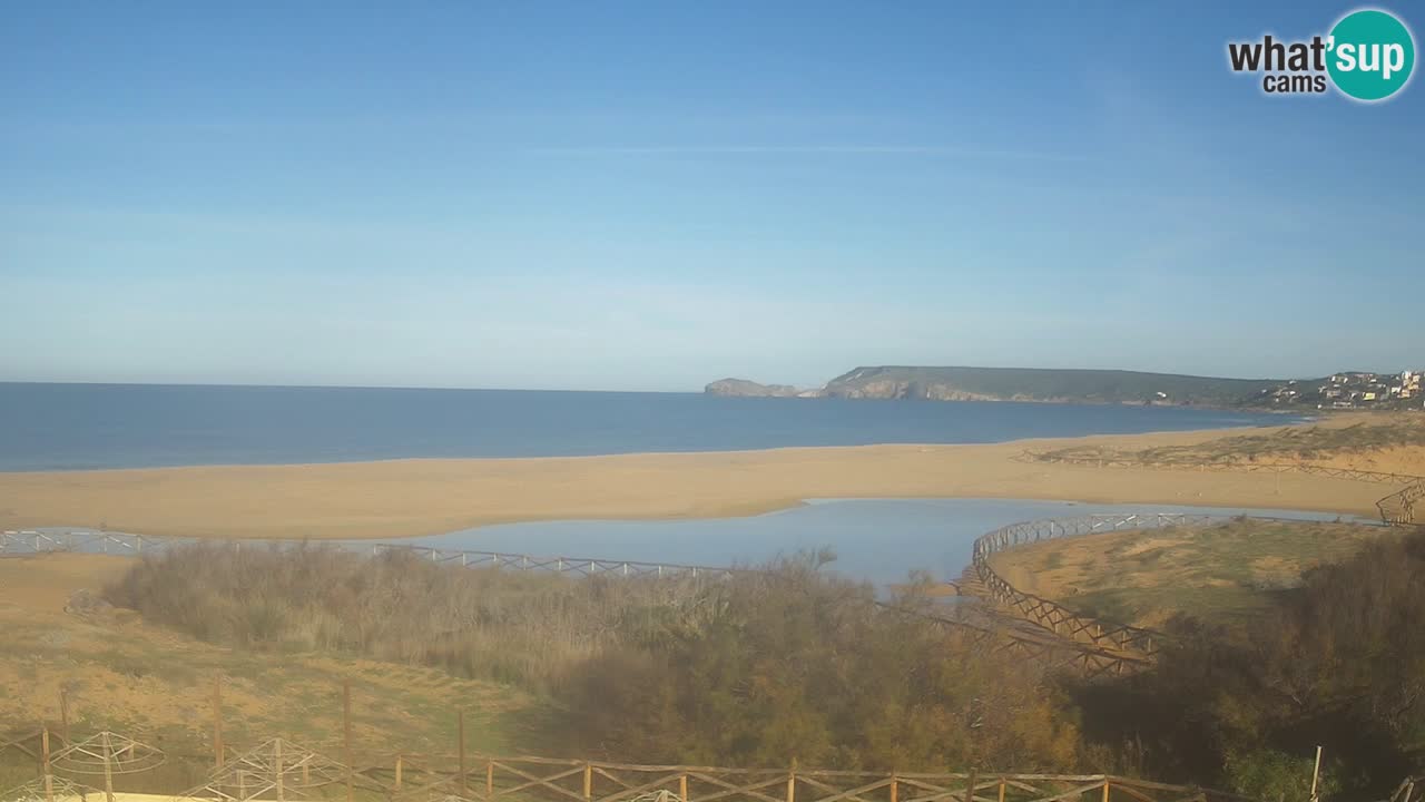 Webcam Torre dei Corsari – Vue en direct sur la plage depuis Punta Usai