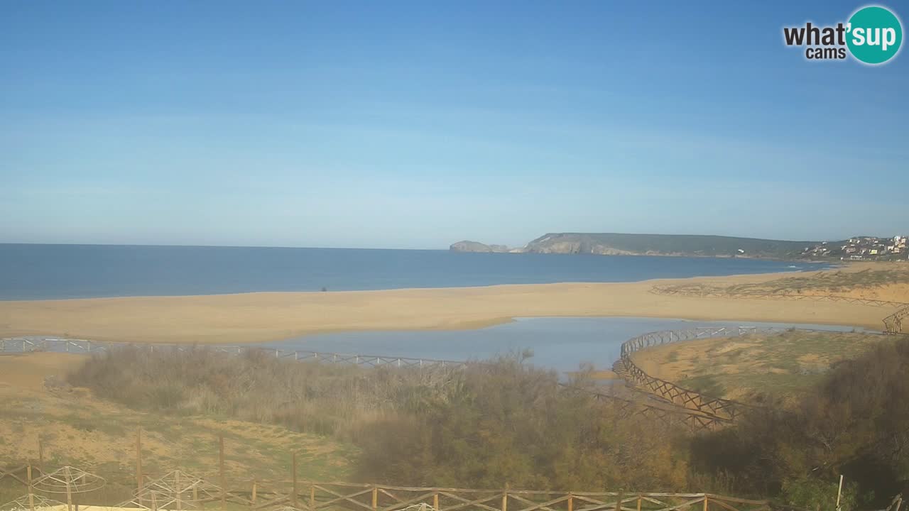 Cámara web Torre dei Corsari – Vista en directo de la playa desde Punta Usai