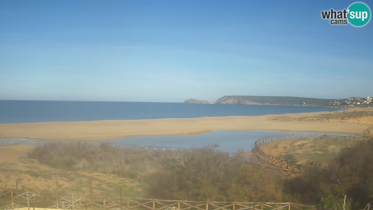 Webcam Torre dei Corsari – Vue en direct sur la plage depuis Punta Usai