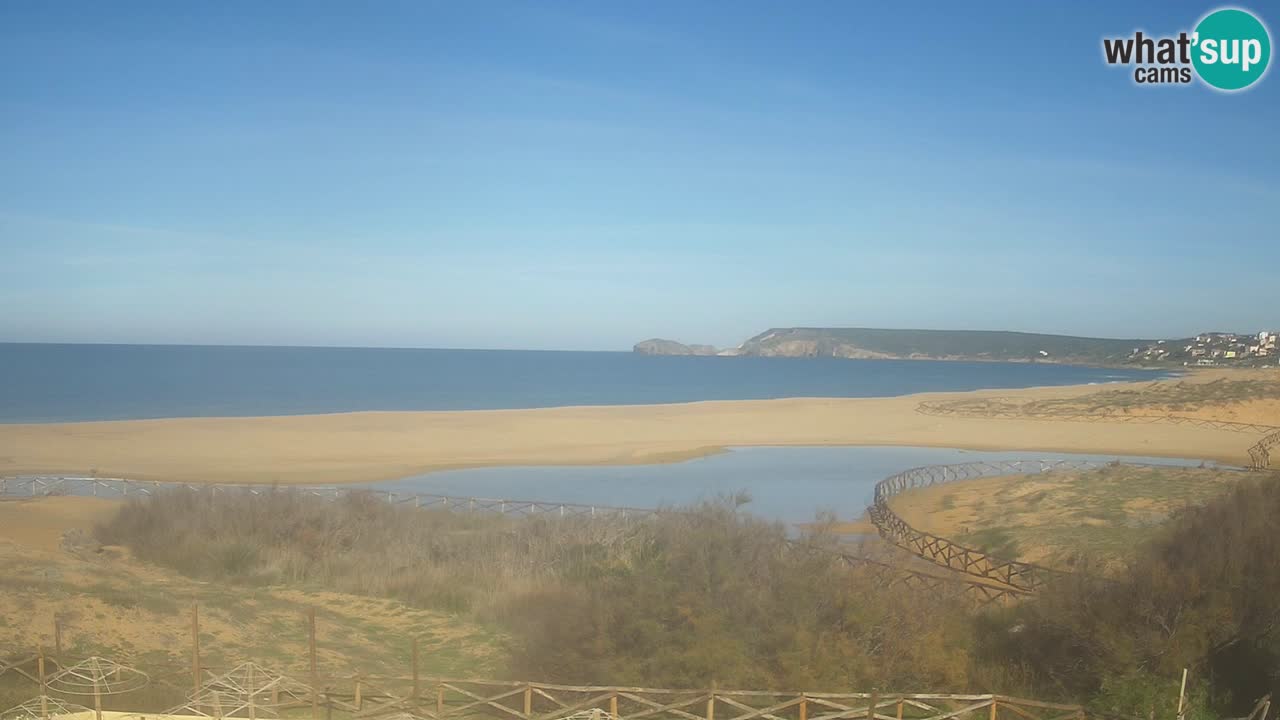 Webcam Torre dei Corsari – Vista live sulla spiaggia da Punta Usai