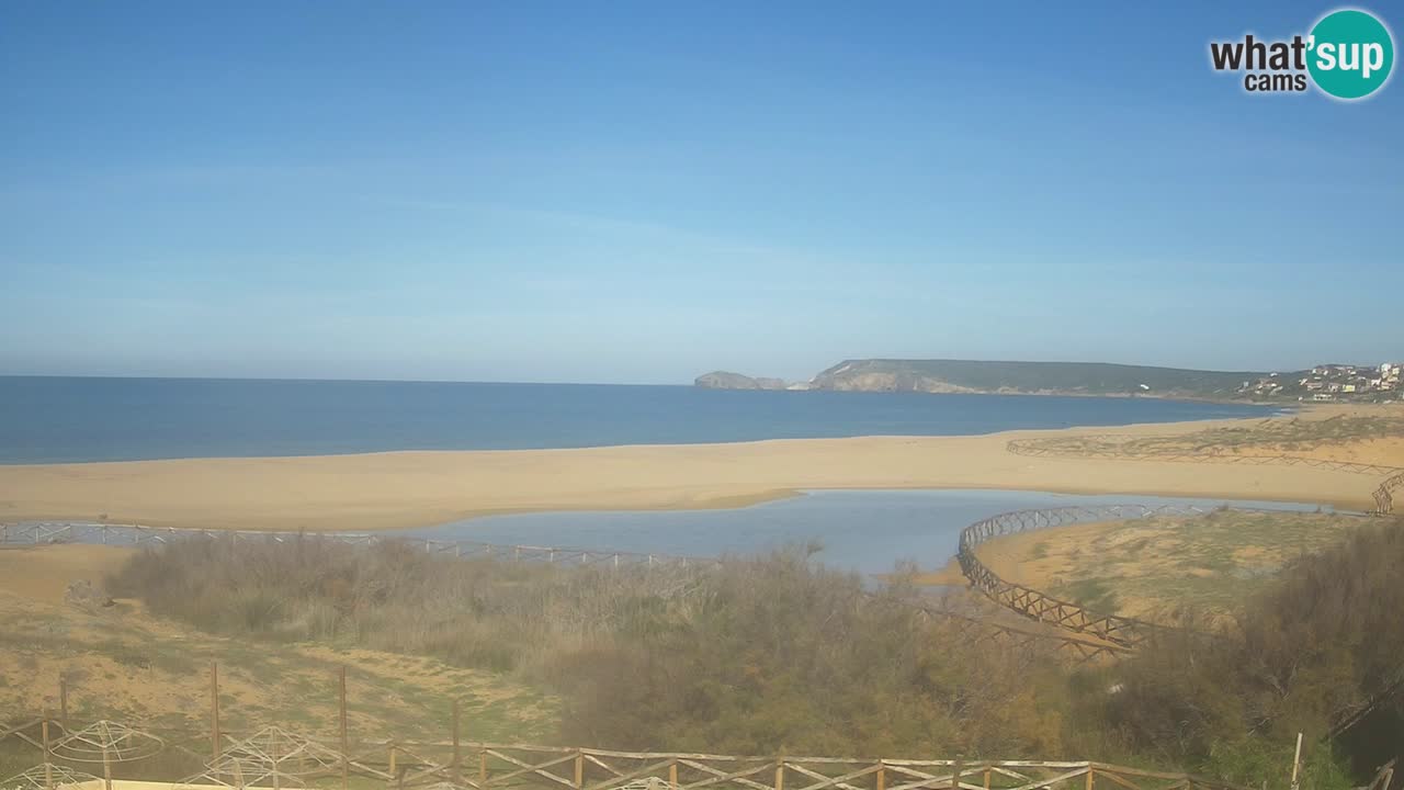 Webcam Torre dei Corsari – Live Beach View from Punta Usai