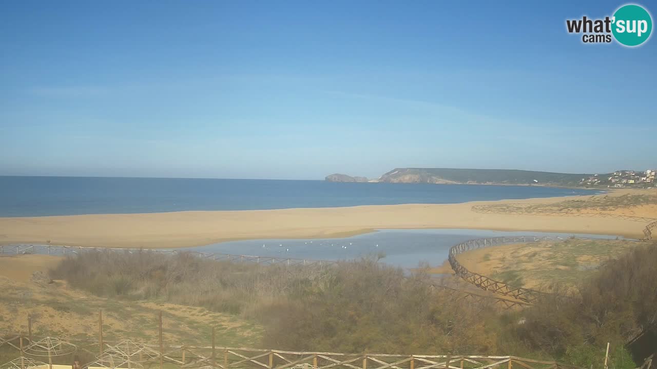 Webcam Torre dei Corsari – Vista live sulla spiaggia da Punta Usai
