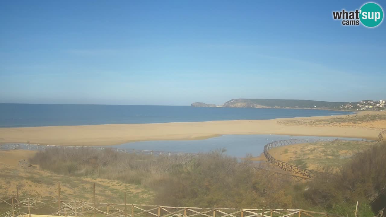 Webcam Torre dei Corsari – Vue en direct sur la plage depuis Punta Usai