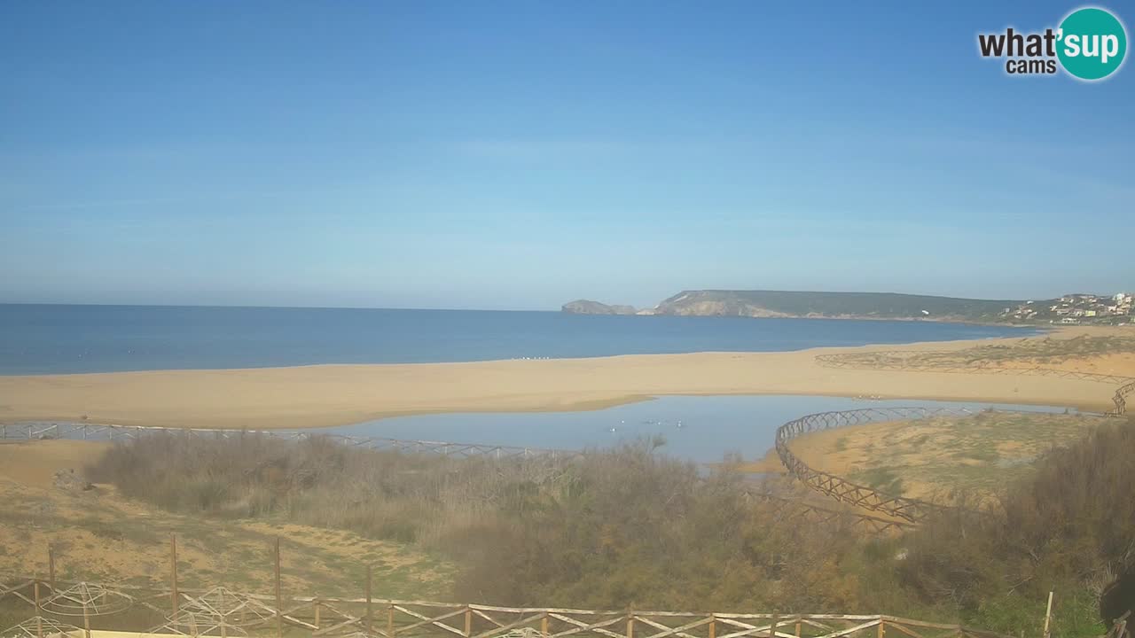 Webcam Torre dei Corsari – Vue en direct sur la plage depuis Punta Usai