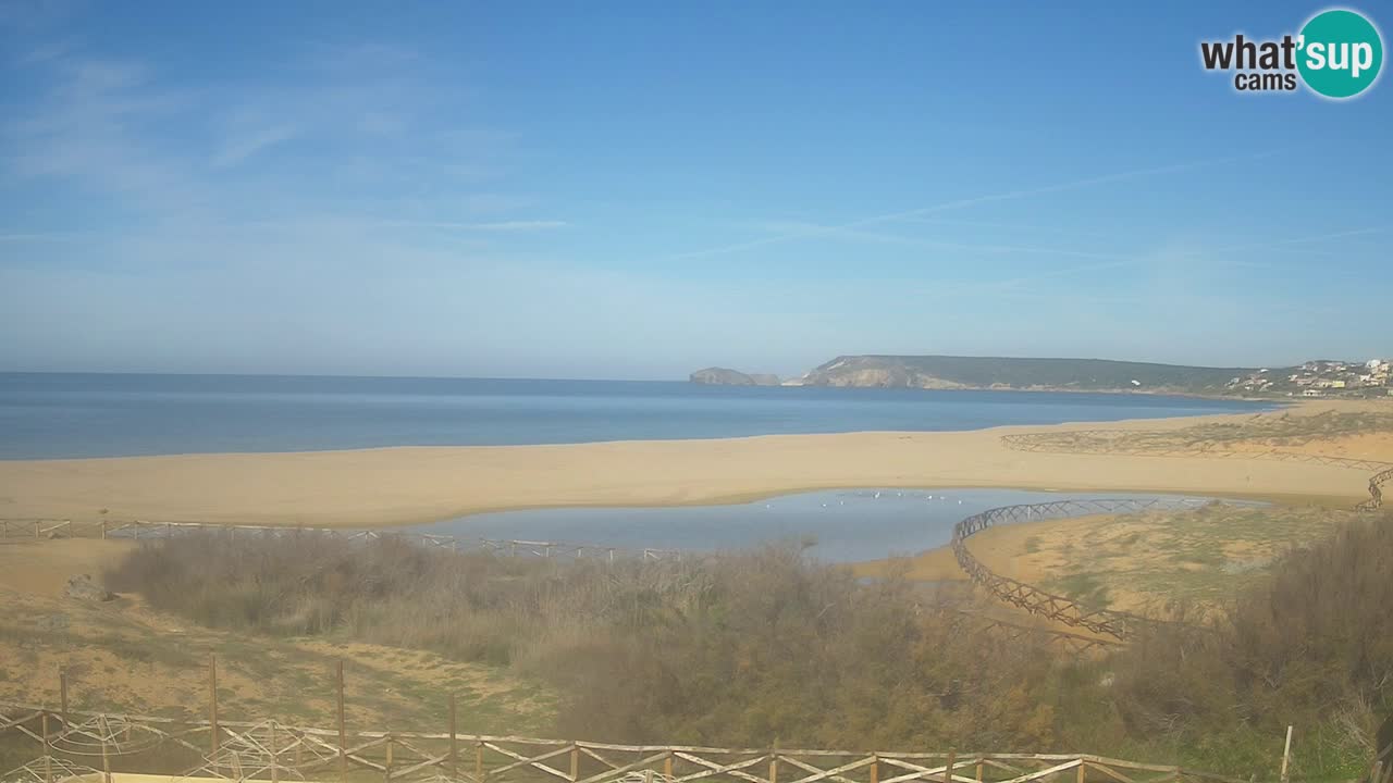 Cámara web Torre dei Corsari – Vista en directo de la playa desde Punta Usai