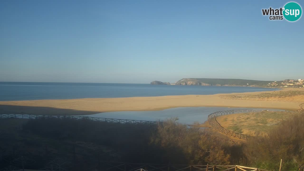 Webcam Torre dei Corsari – Liveblick auf den Strand von Punta Usai