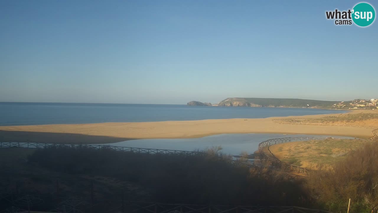 Webcam Torre dei Corsari – Live Beach View from Punta Usai