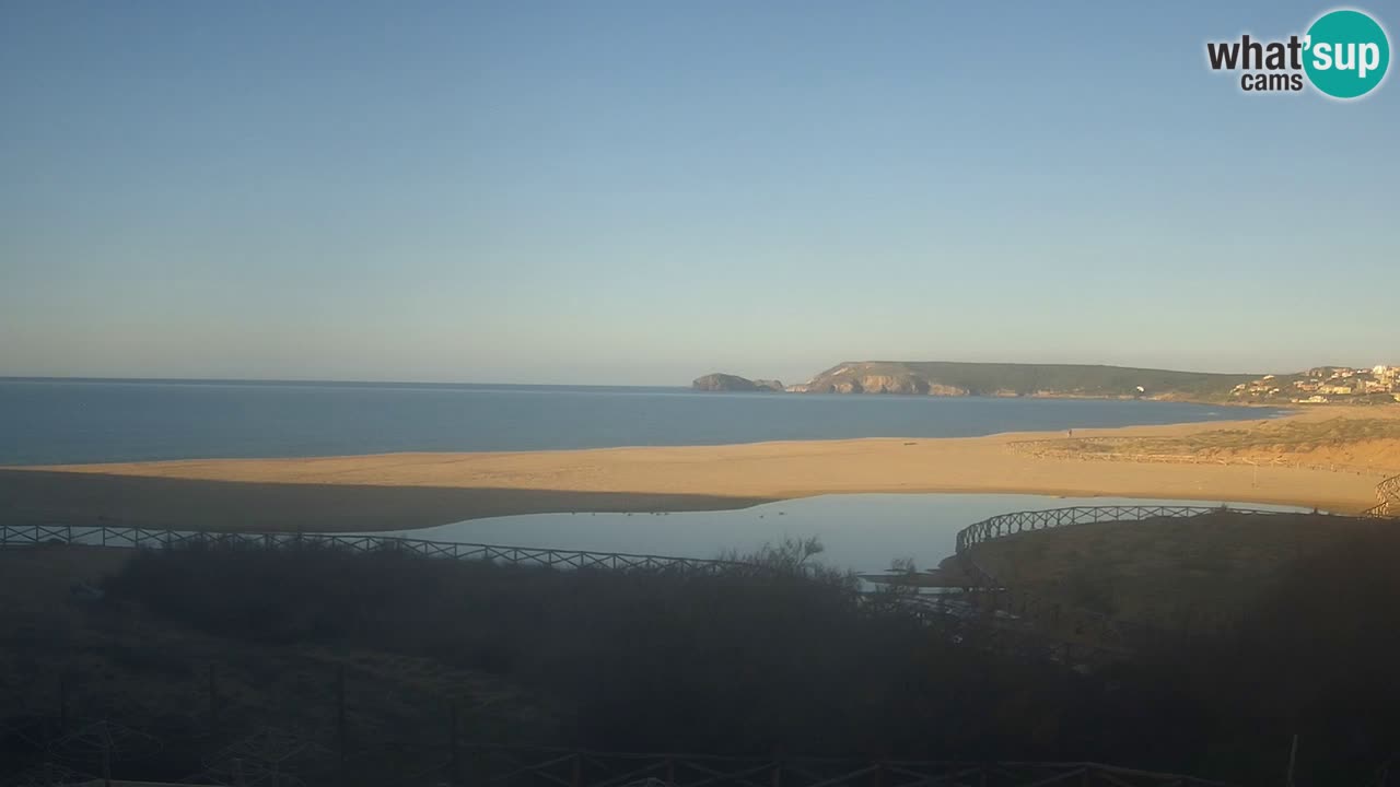Cámara web Torre dei Corsari – Vista en directo de la playa desde Punta Usai