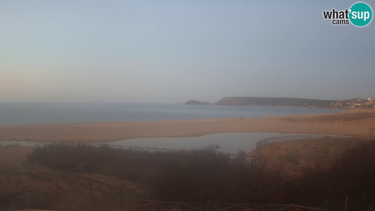 Webcam Torre dei Corsari – Vue en direct sur la plage depuis Punta Usai