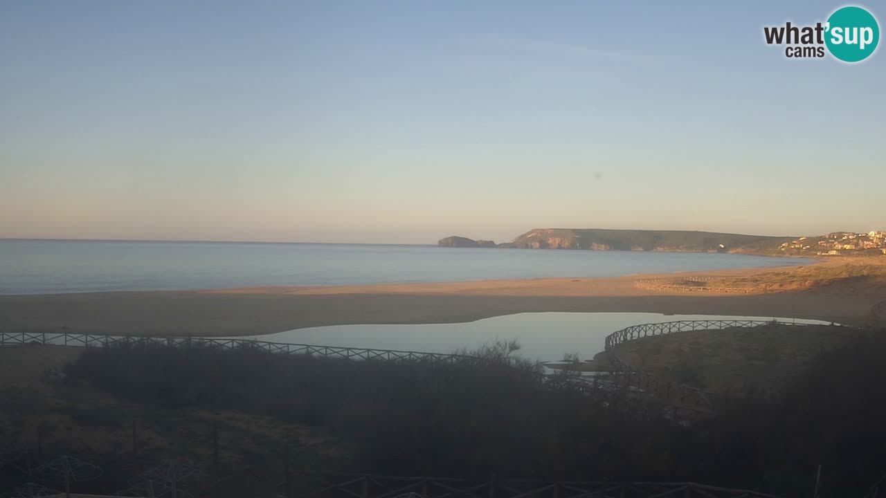 Cámara web Torre dei Corsari – Vista en directo de la playa desde Punta Usai