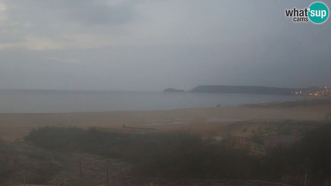 Webcam Torre dei Corsari – Vista live sulla spiaggia da Punta Usai