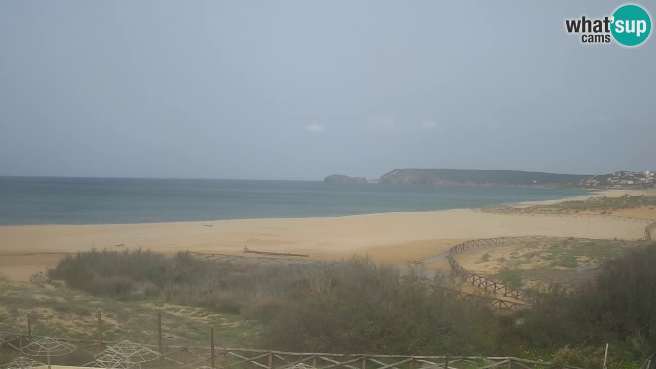 Webcam Torre dei Corsari – Vue en direct sur la plage depuis Punta Usai