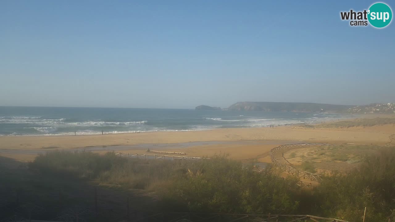 Webcam Torre dei Corsari – Live Beach View from Punta Usai