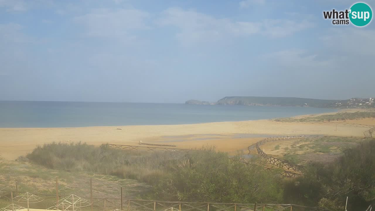 Webcam Torre dei Corsari – Vue en direct sur la plage depuis Punta Usai