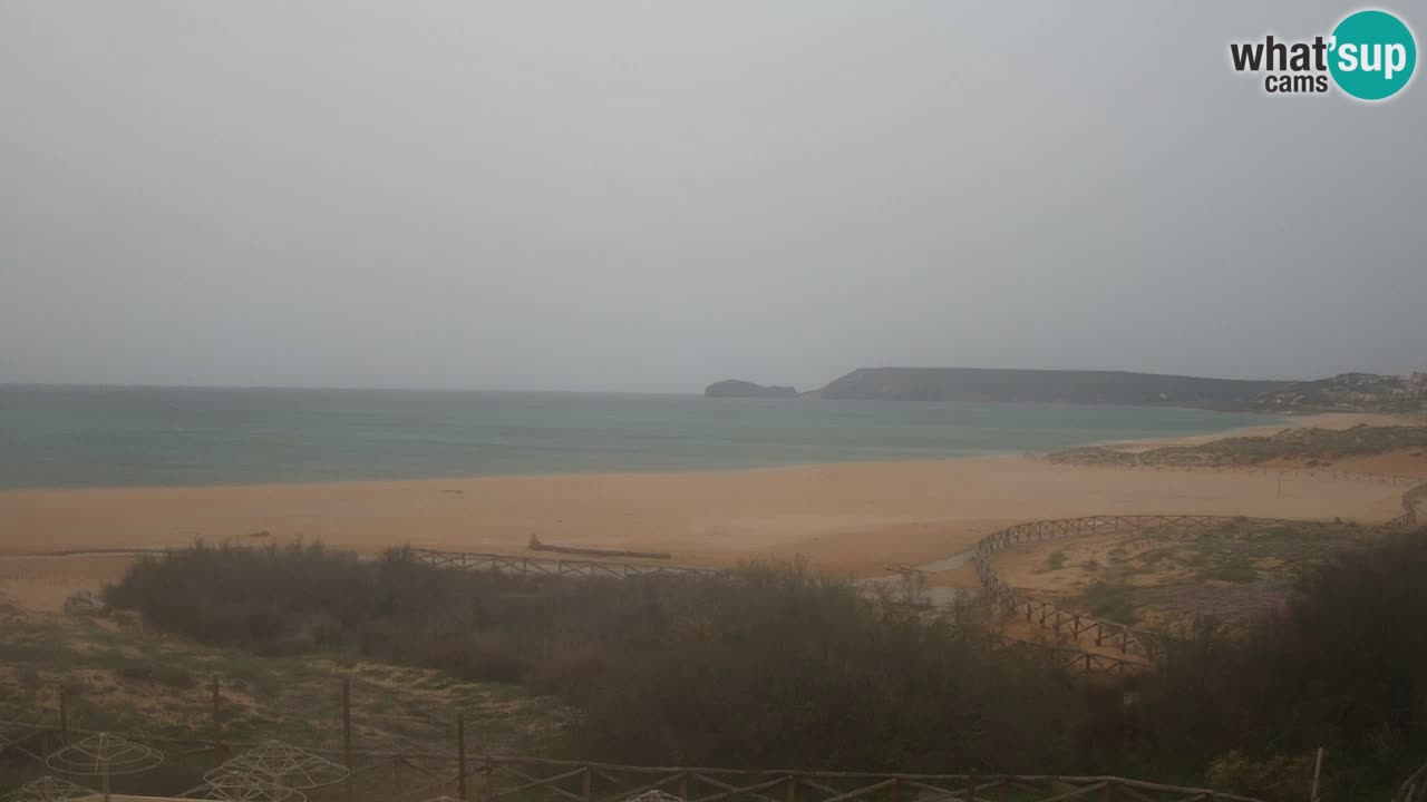 Cámara web Torre dei Corsari – Vista en directo de la playa desde Punta Usai