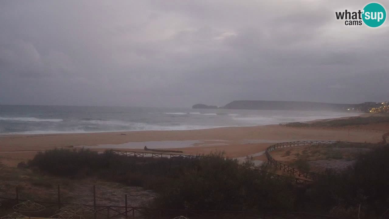 Webcam Torre dei Corsari – Liveblick auf den Strand von Punta Usai