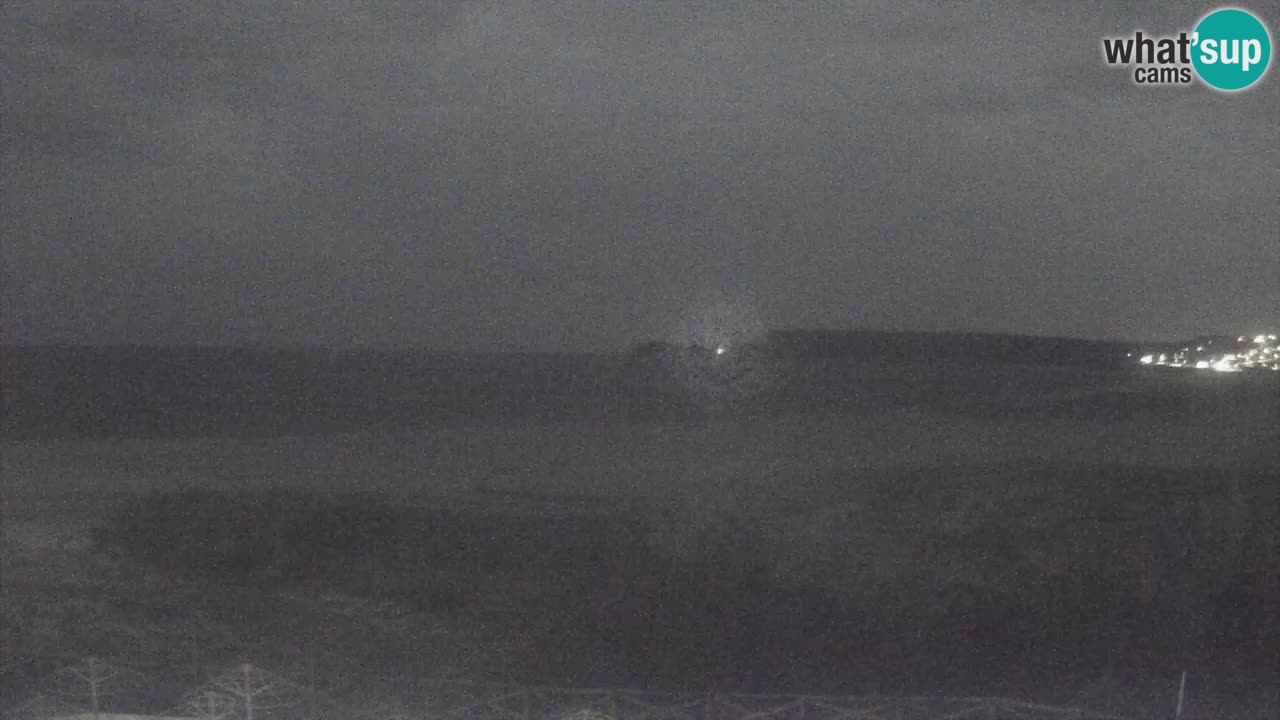 Webcam Torre dei Corsari – Vista live sulla spiaggia da Punta Usai