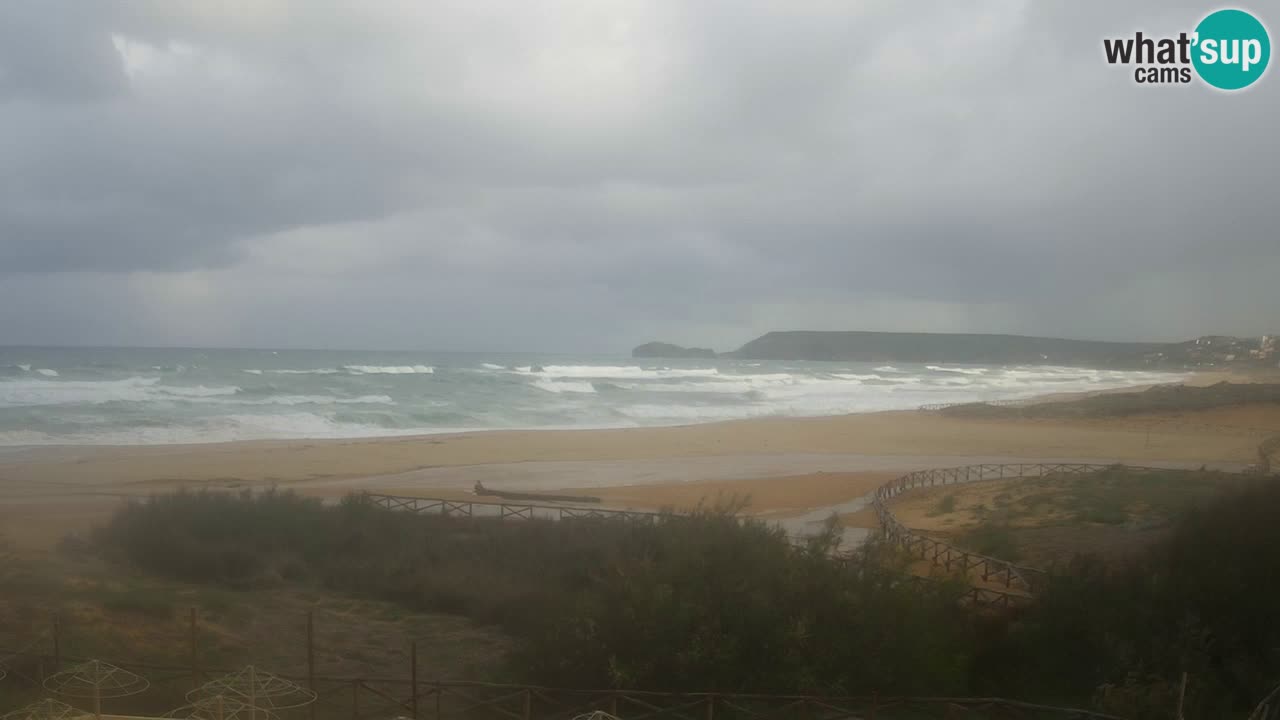 Webcam Torre dei Corsari – Vue en direct sur la plage depuis Punta Usai