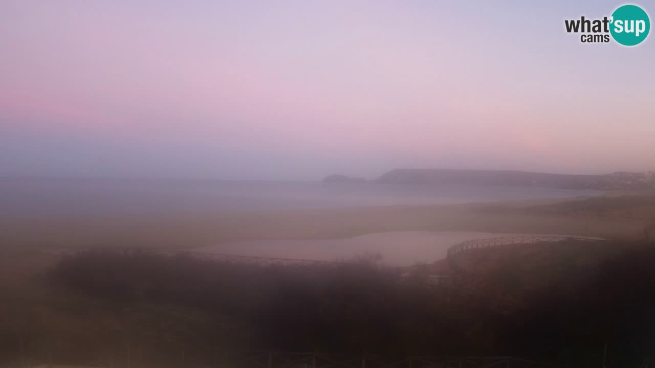Webcam Torre dei Corsari – Vue en direct sur la plage depuis Punta Usai