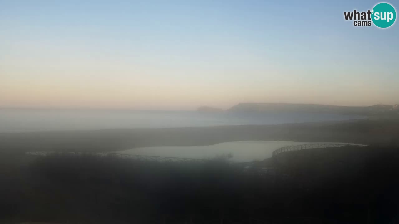 Cámara web Torre dei Corsari – Vista en directo de la playa desde Punta Usai