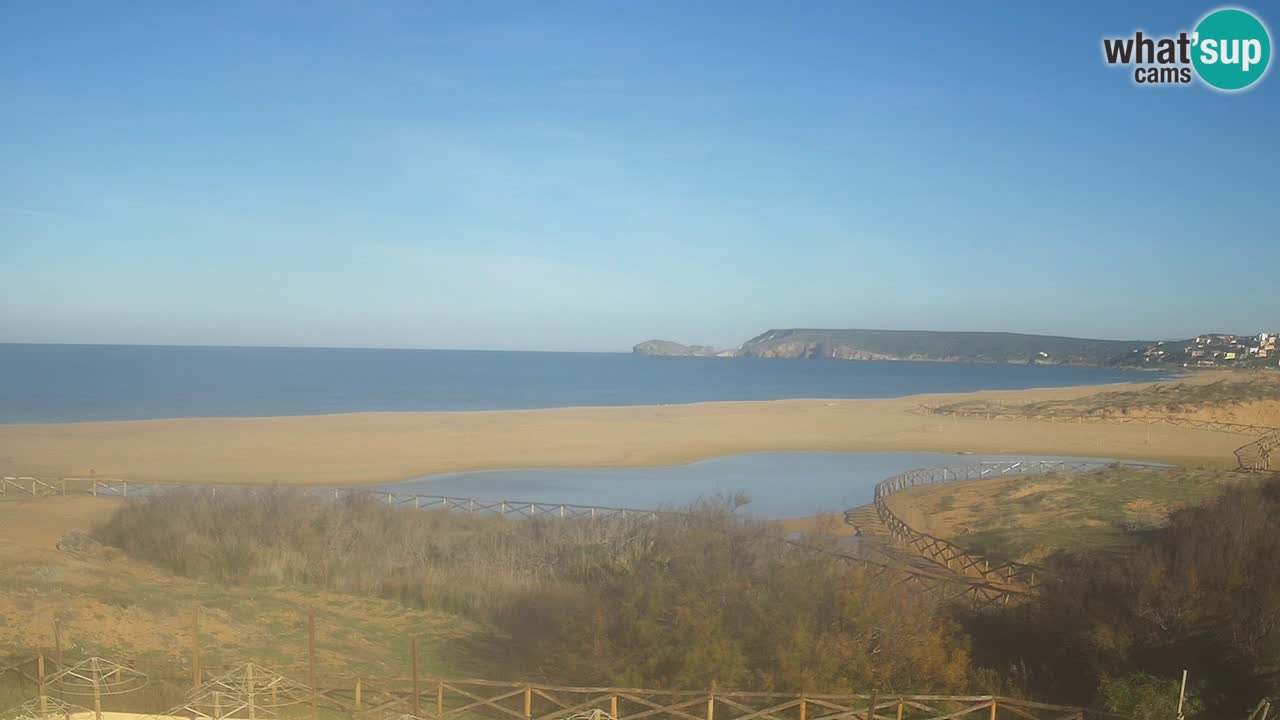 Webcam Torre dei Corsari – Live Beach View from Punta Usai