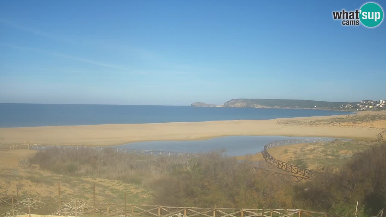 Webcam Torre dei Corsari – Vista live sulla spiaggia da Punta Usai