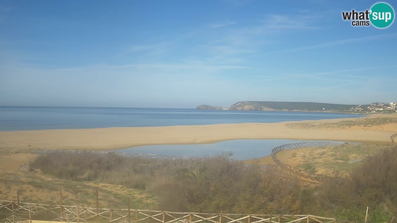 Webcam Torre dei Corsari – Live Beach View from Punta Usai
