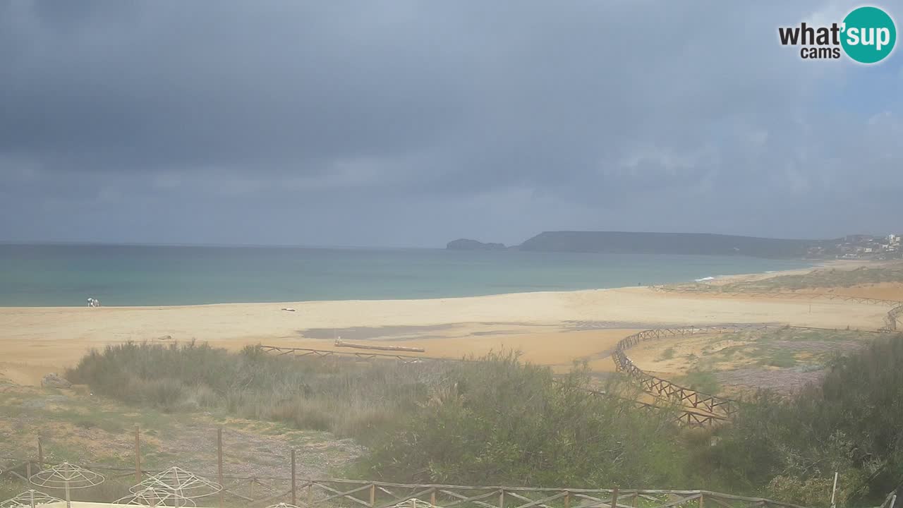Webcam Torre dei Corsari – Vue en direct sur la plage depuis Punta Usai