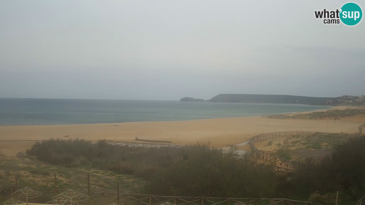 Cámara web Torre dei Corsari – Vista en directo de la playa desde Punta Usai