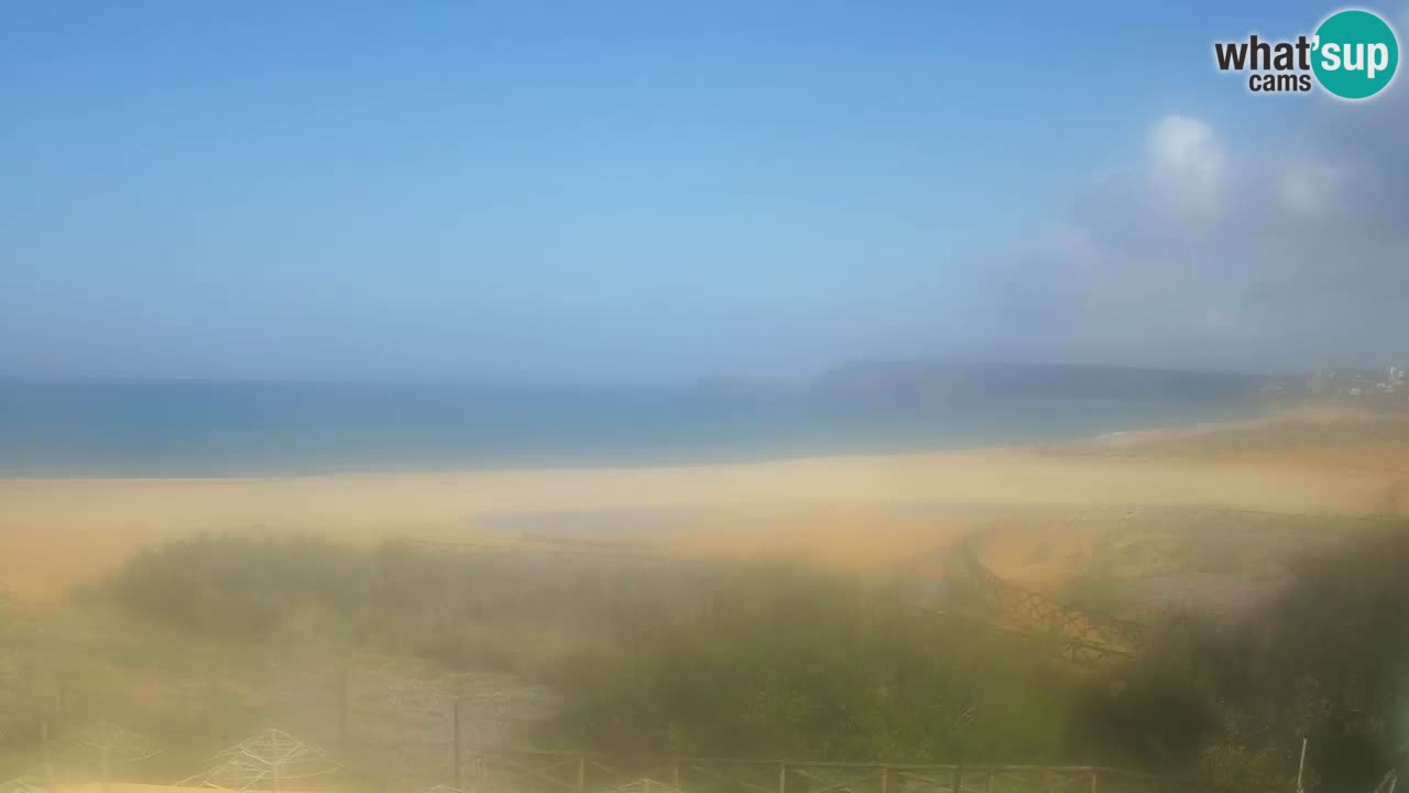 Webcam Torre dei Corsari – Live Beach View from Punta Usai