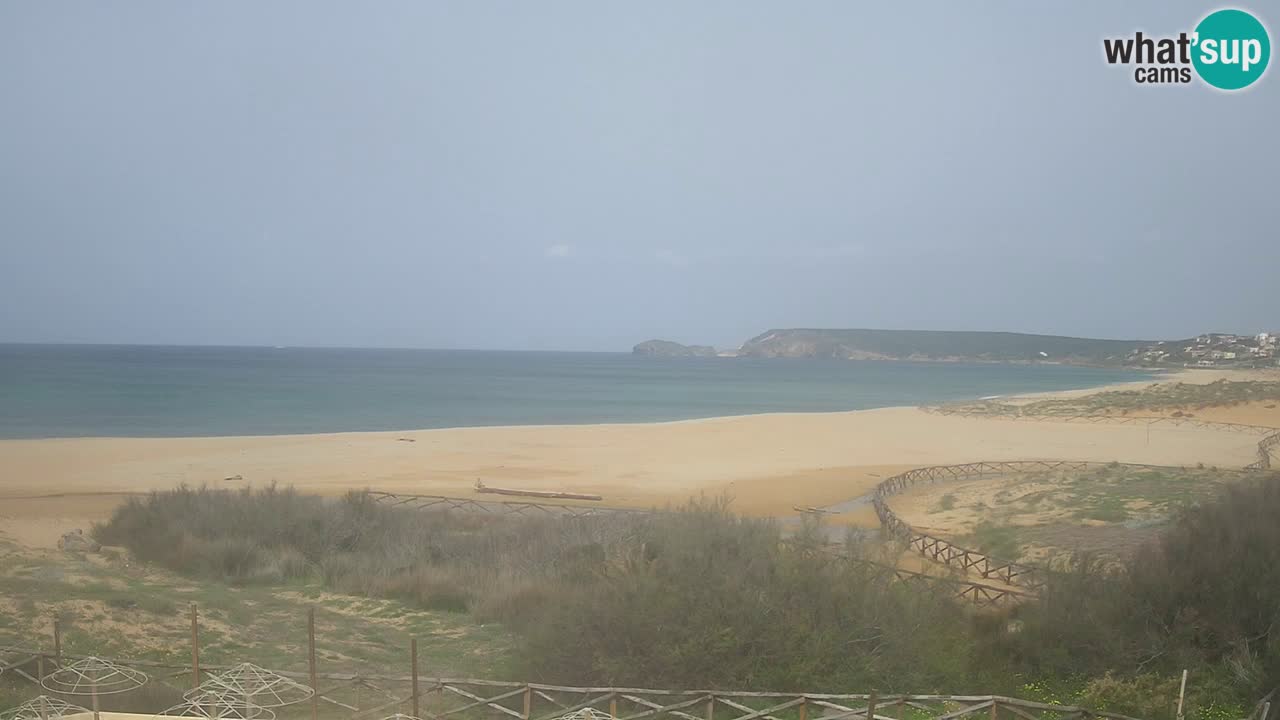 Webcam Torre dei Corsari – Liveblick auf den Strand von Punta Usai