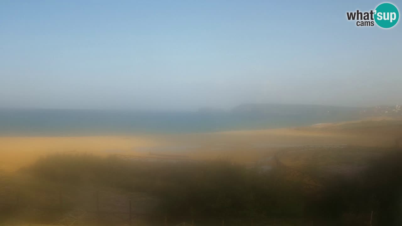 Webcam Torre dei Corsari – Live Beach View from Punta Usai