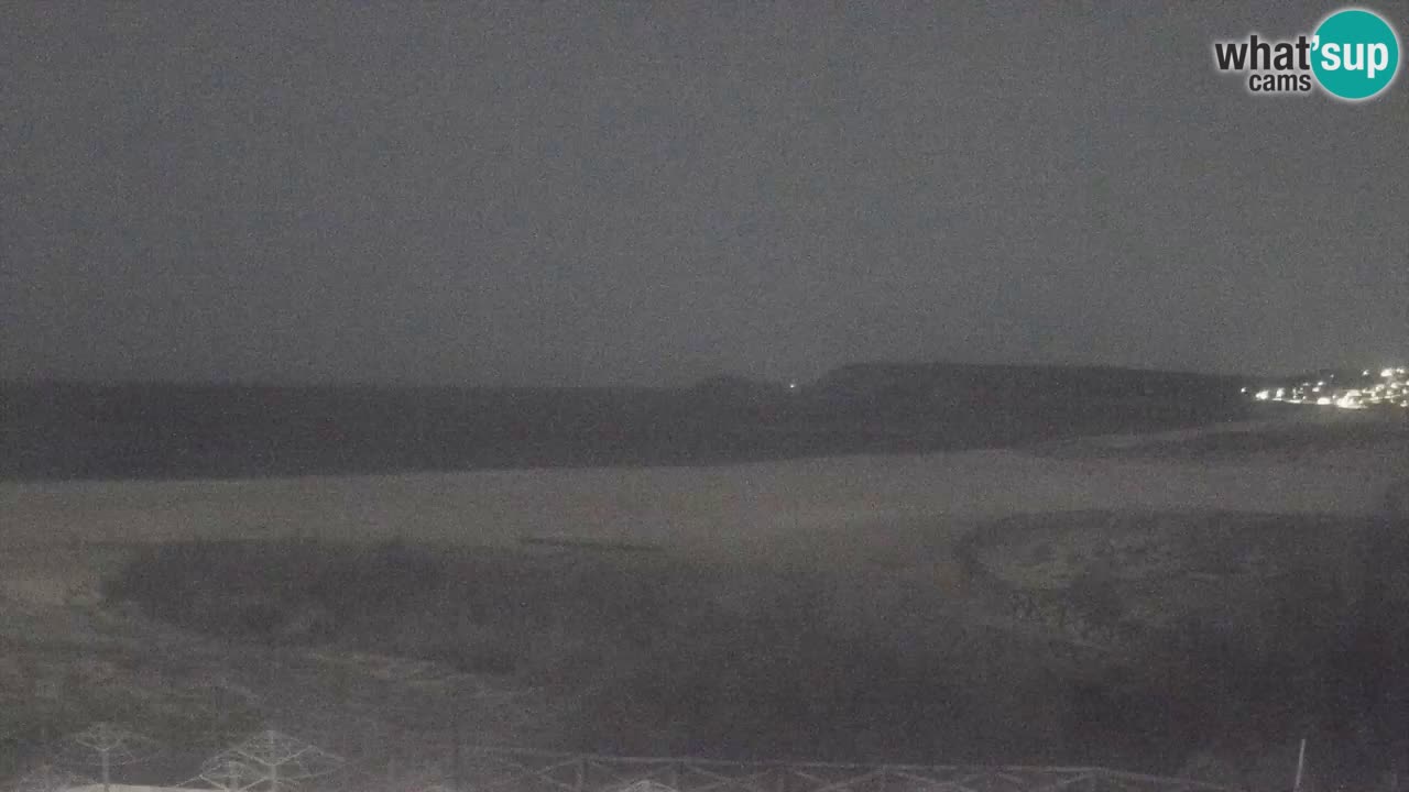 Webcam Torre dei Corsari – Vista live sulla spiaggia da Punta Usai